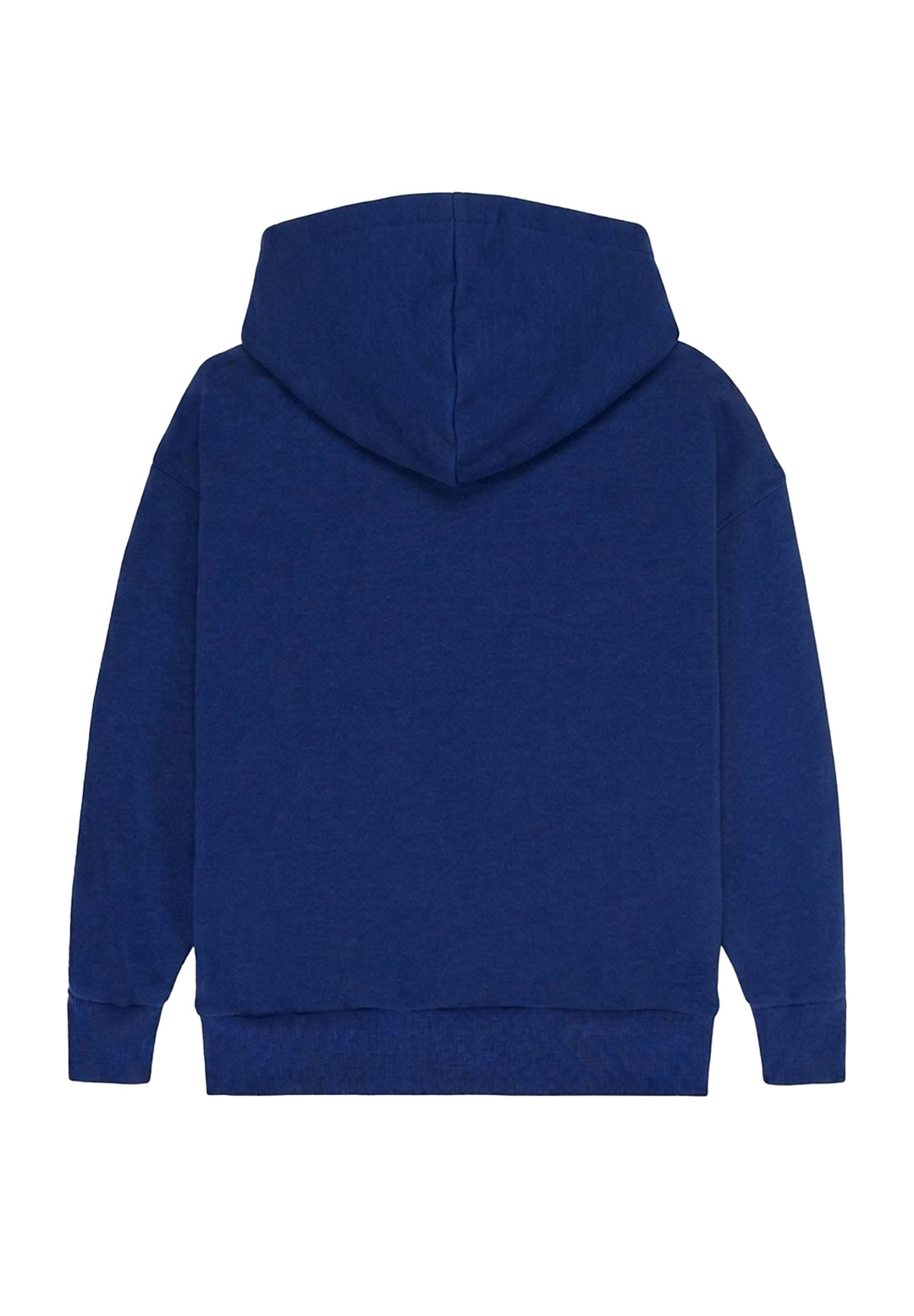 Felpa cappuccio blu per bambino