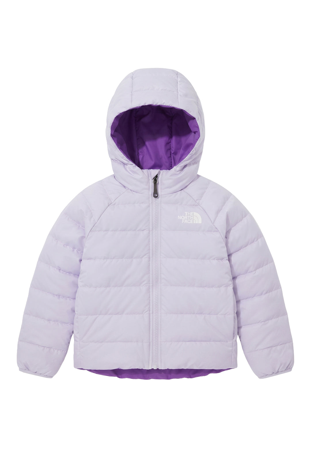 Giubbotto reversibile lilla per bambina