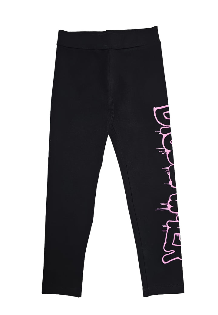 Leggings nero per bambina