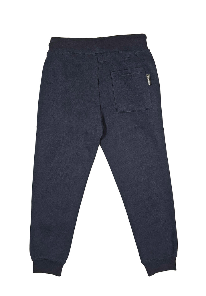 Pantalone felpa blu per bambino