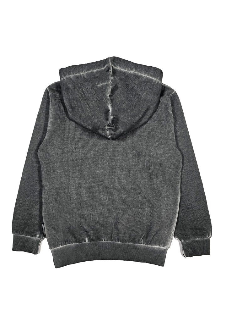 Graues Kapuzensweatshirt für Jungen