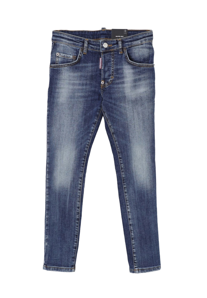 Jeans blu denim per bambino