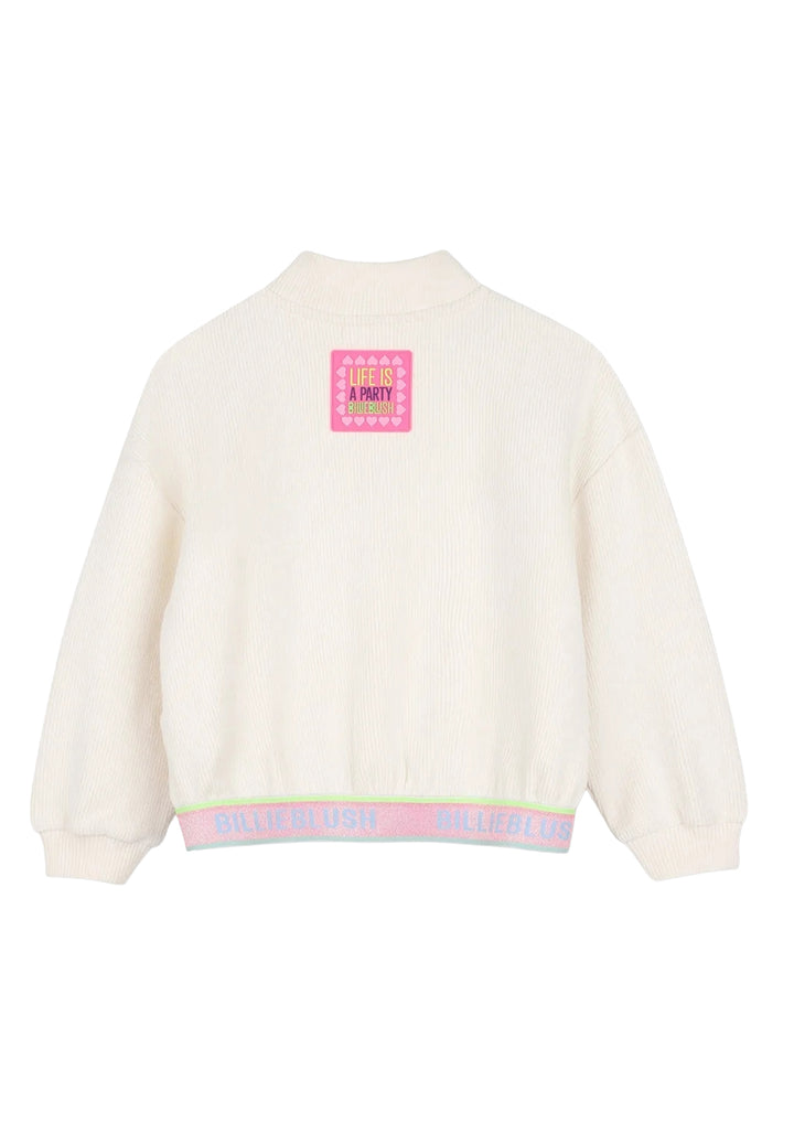 Cardigan panna per bambina