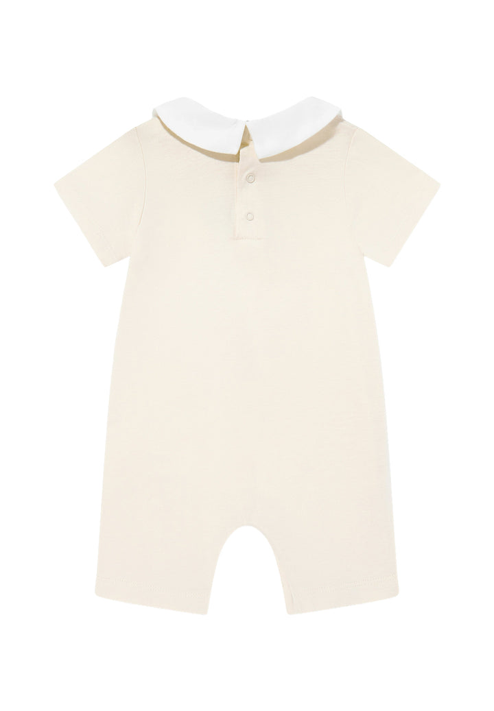 Pagliaccetto beige per neonato