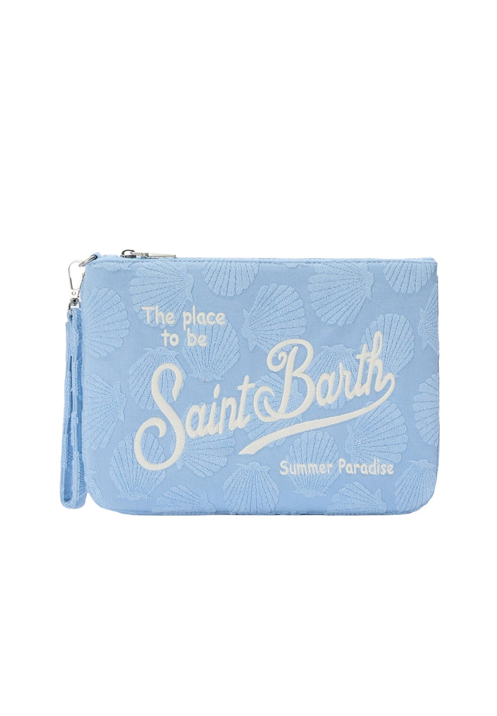 Pochette celeste per bambina