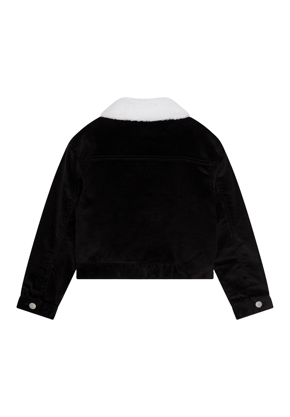 Black velvet jacket for girls