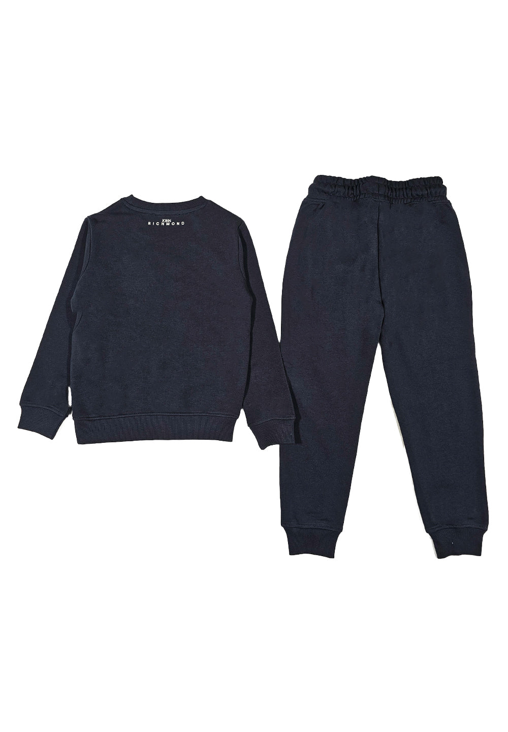 Completo felpa blu navy per bambino