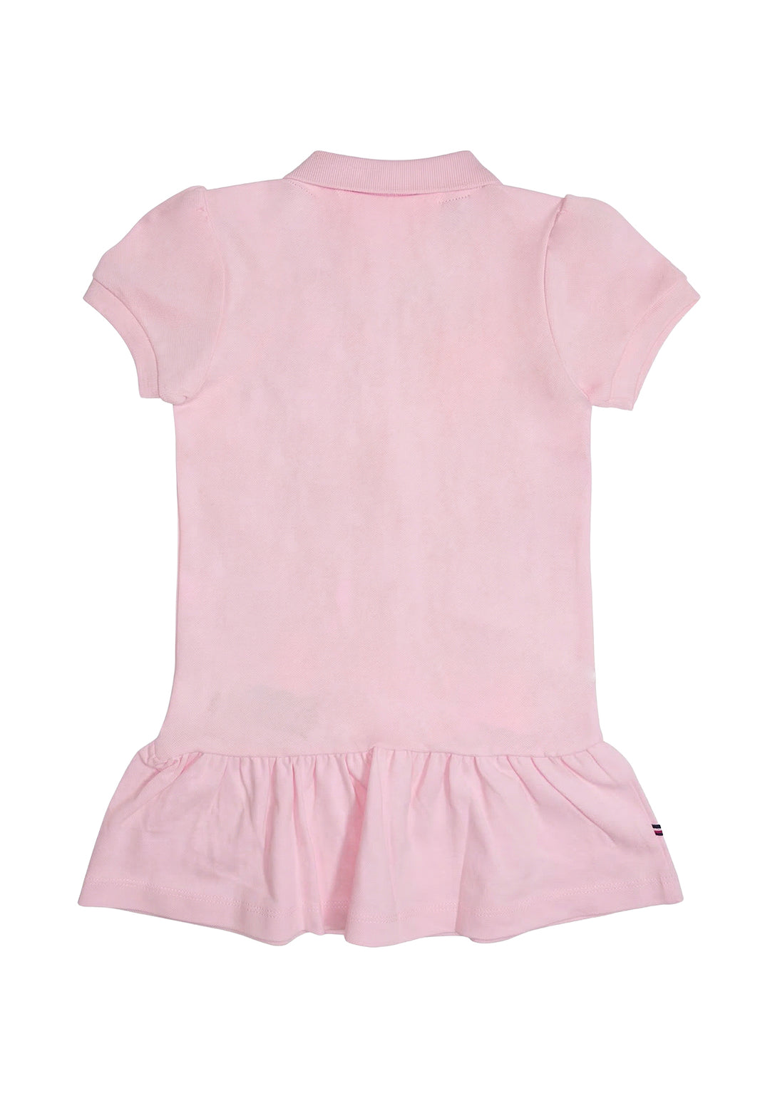 Vestito polo rosa per neonata
