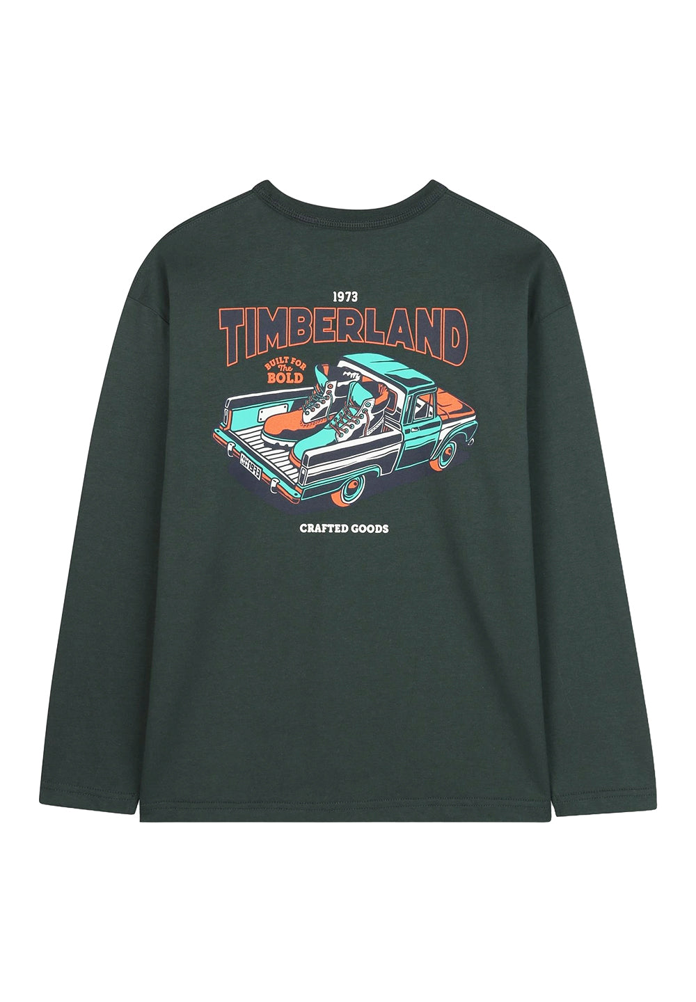 T-shirt verde per bambino