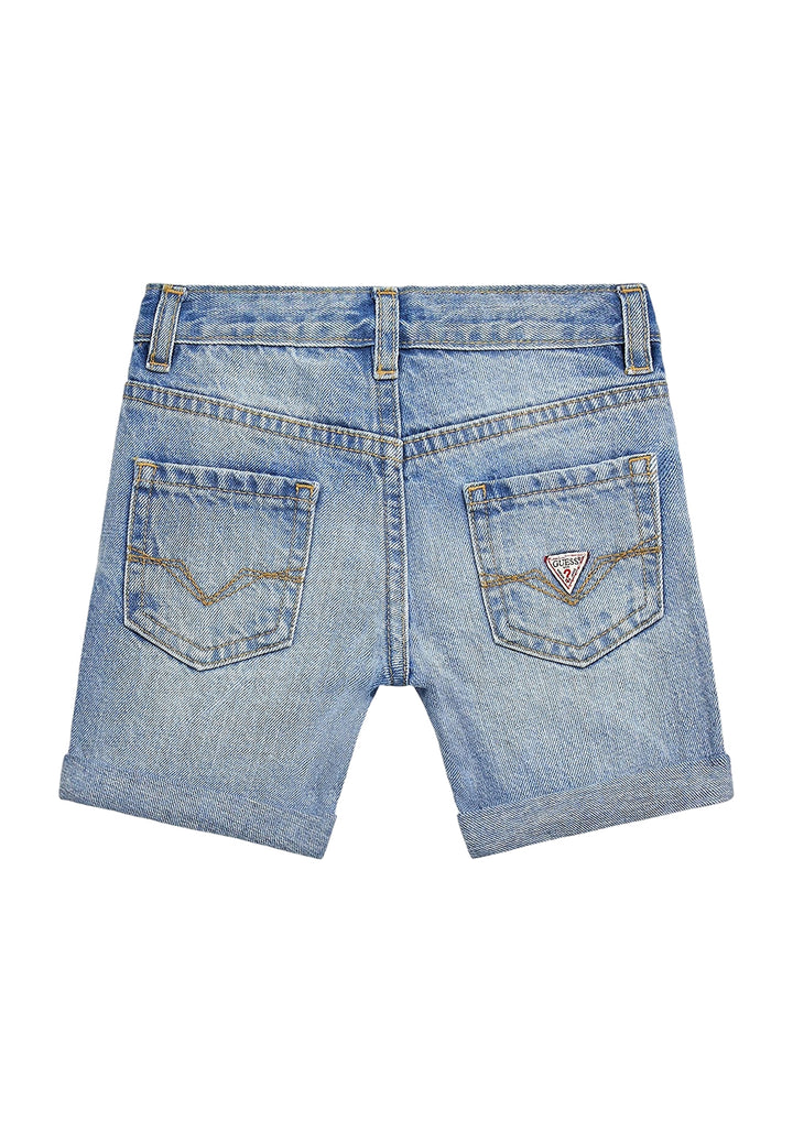 Bermuda denim blu per bambino