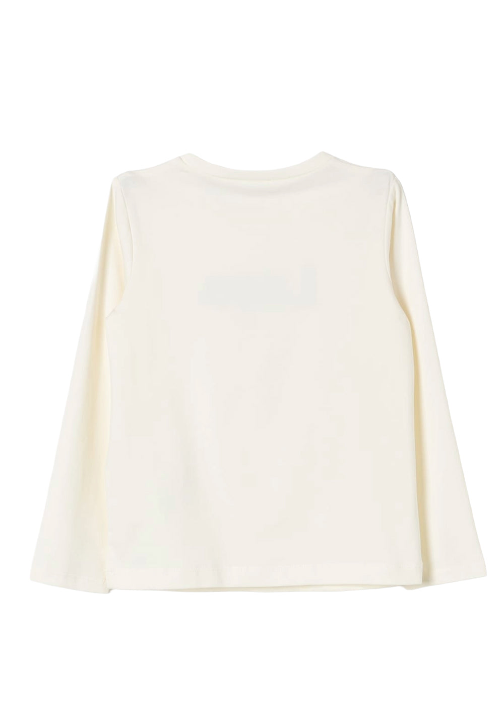 T-shirt crema per bambina