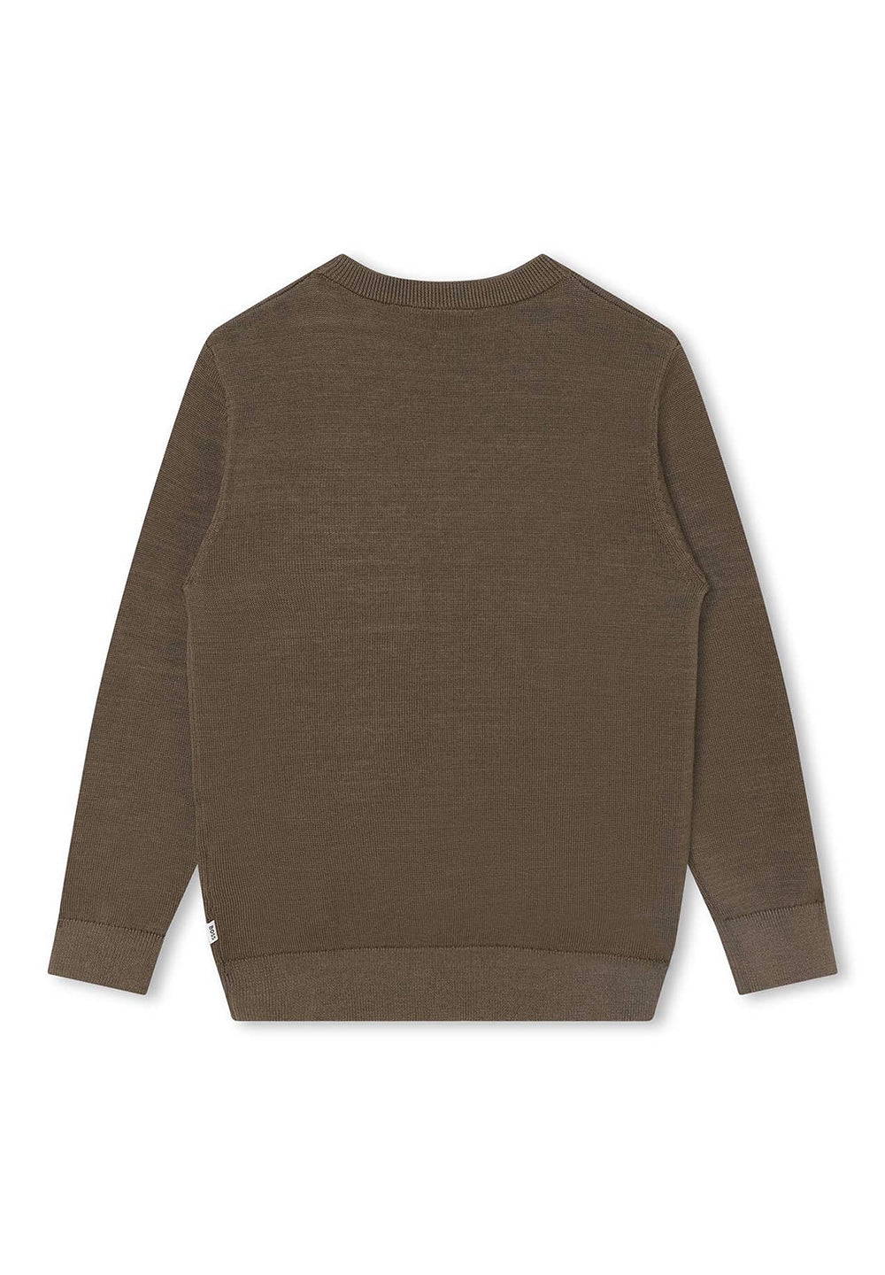 Brown sweater for baby