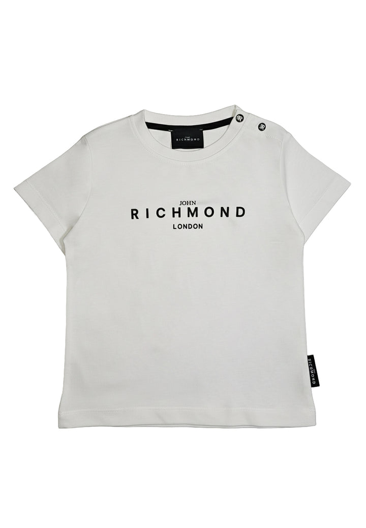 T-shirt bianca per neonato