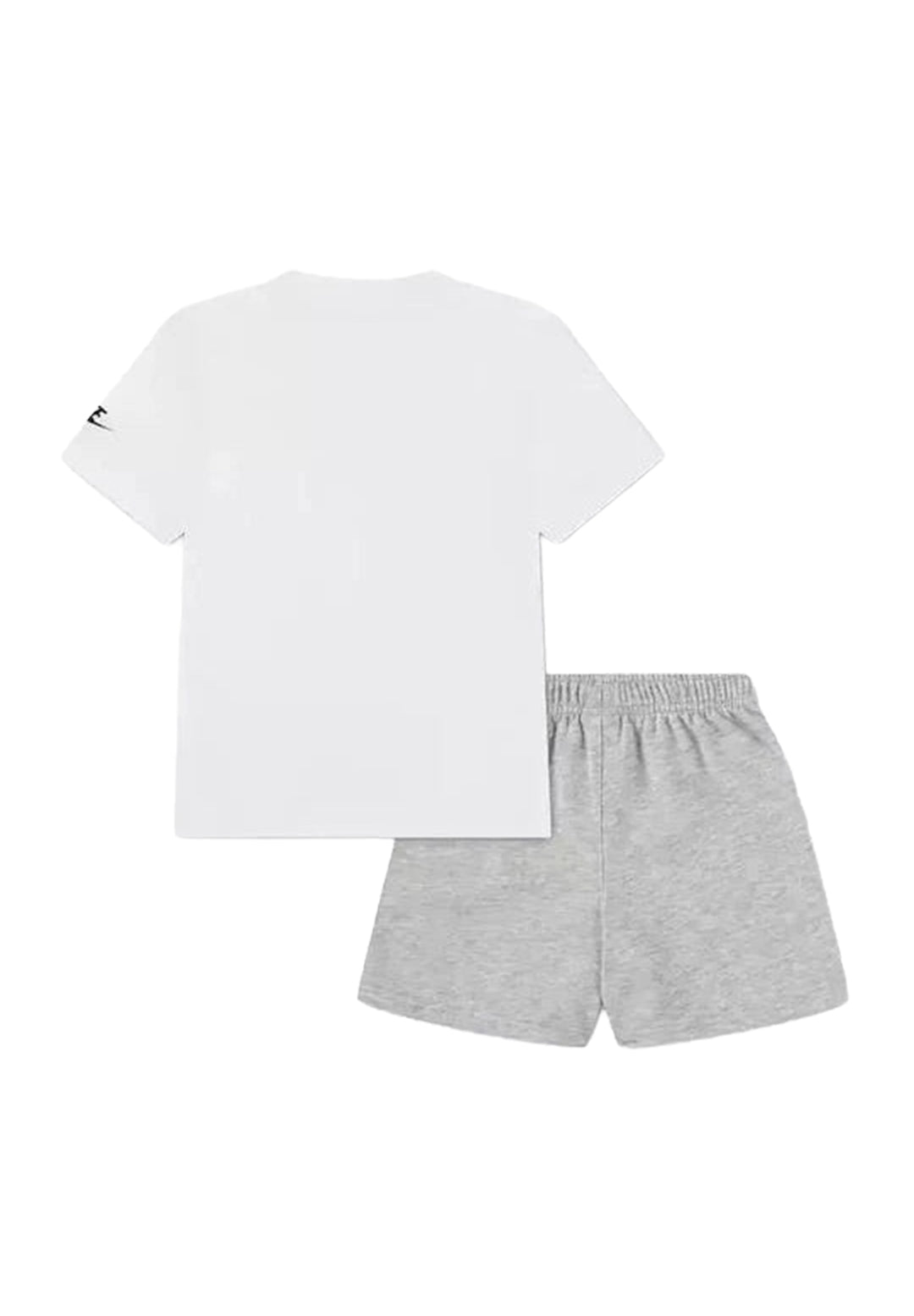 Completo bianco-grigio per bambino