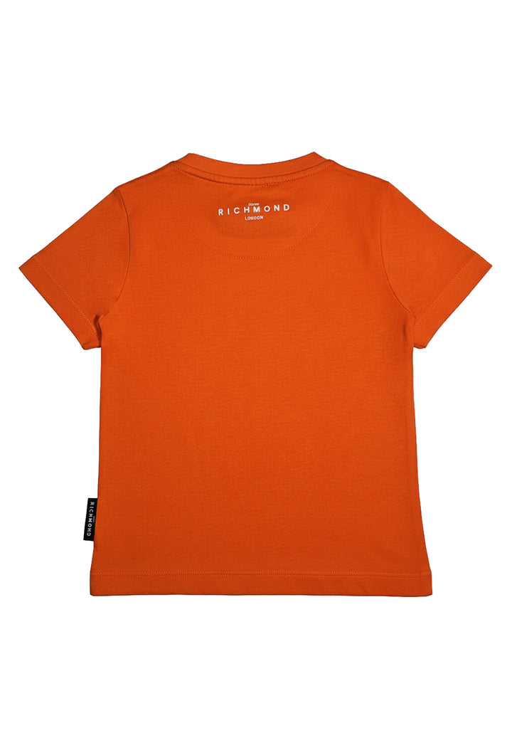 T-shirt arancione per neonato