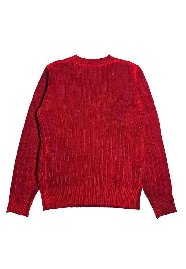 Roter Pullover für Jungen