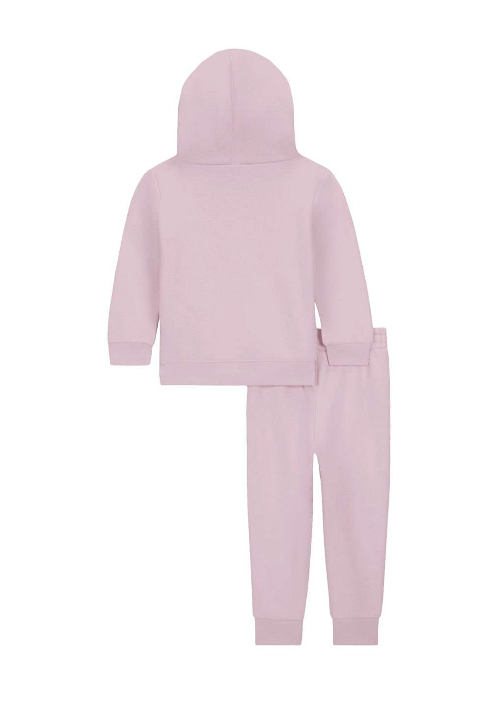 Completo felpa rosa per bambina