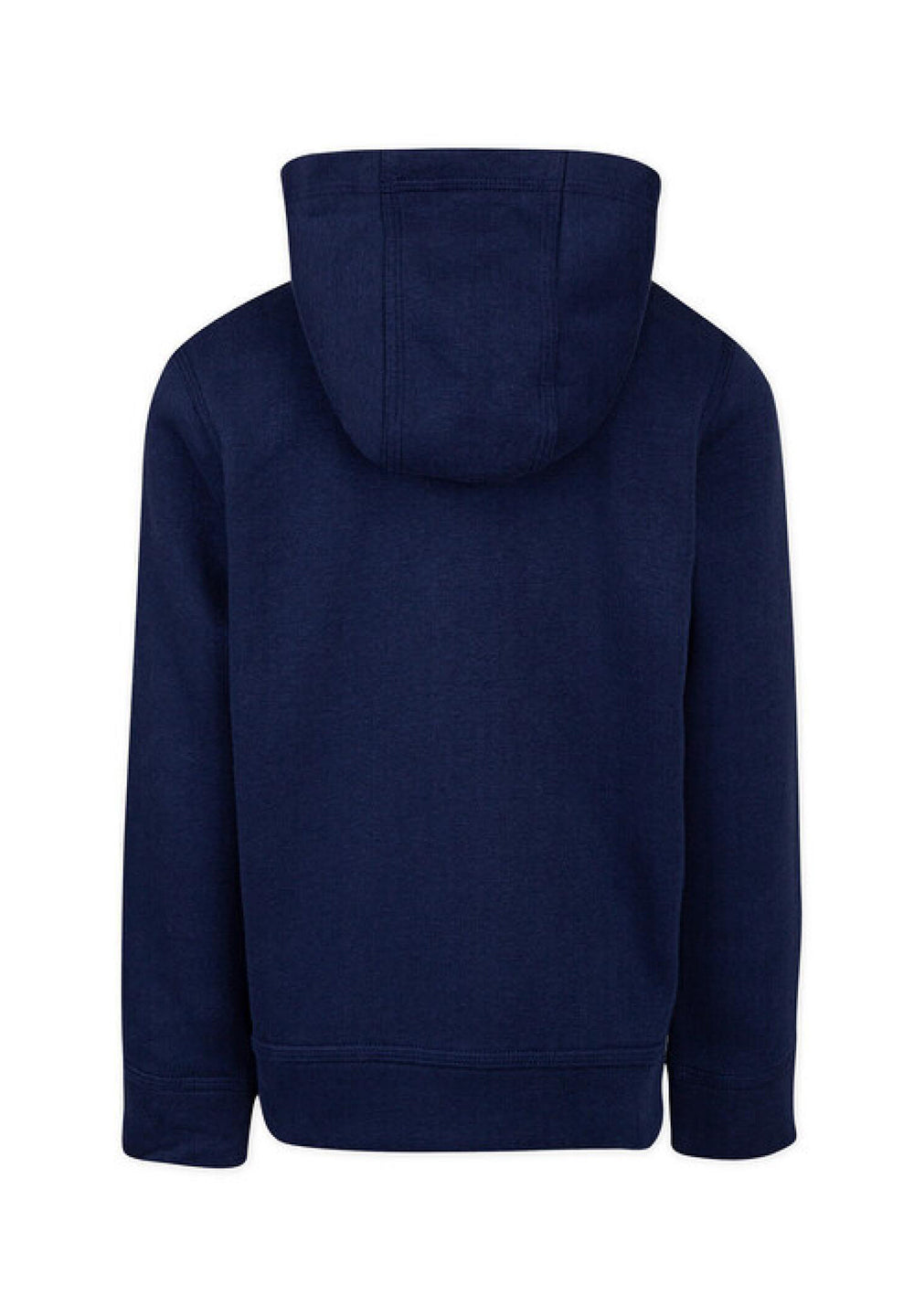 Navy blue zip sweatshirt for boys