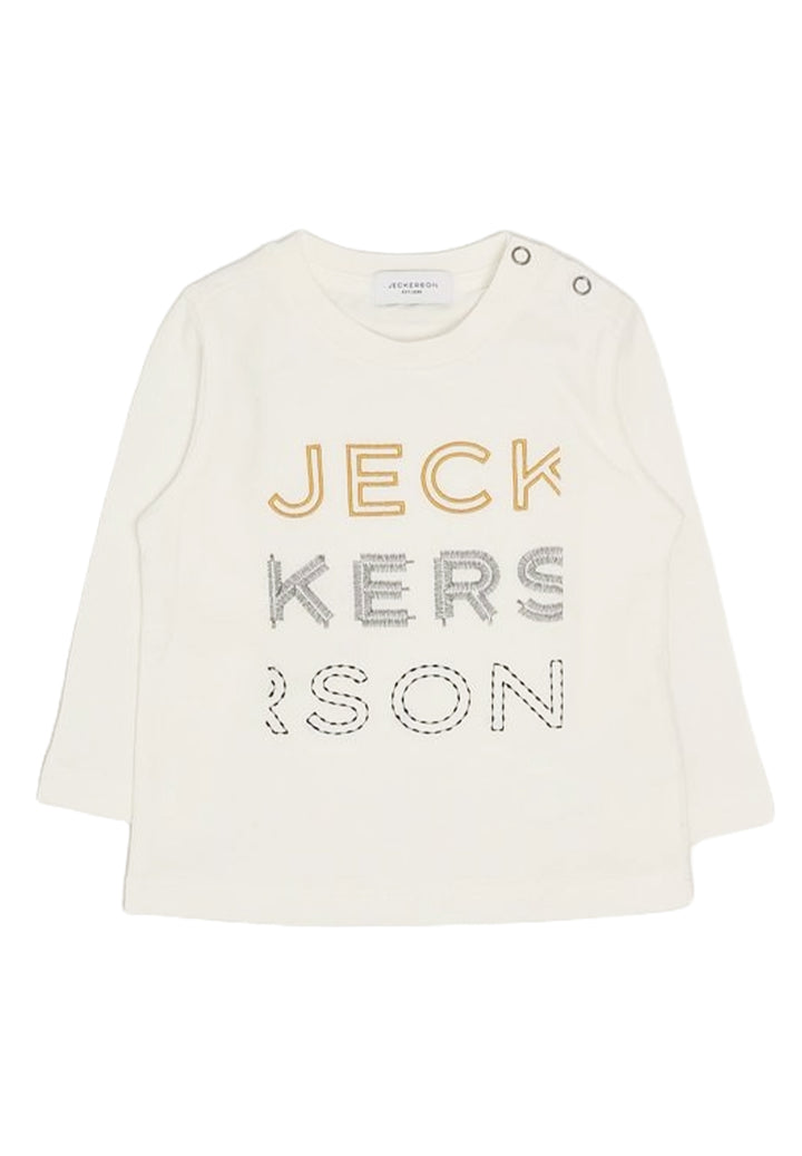 T-shirt bianca per neonato