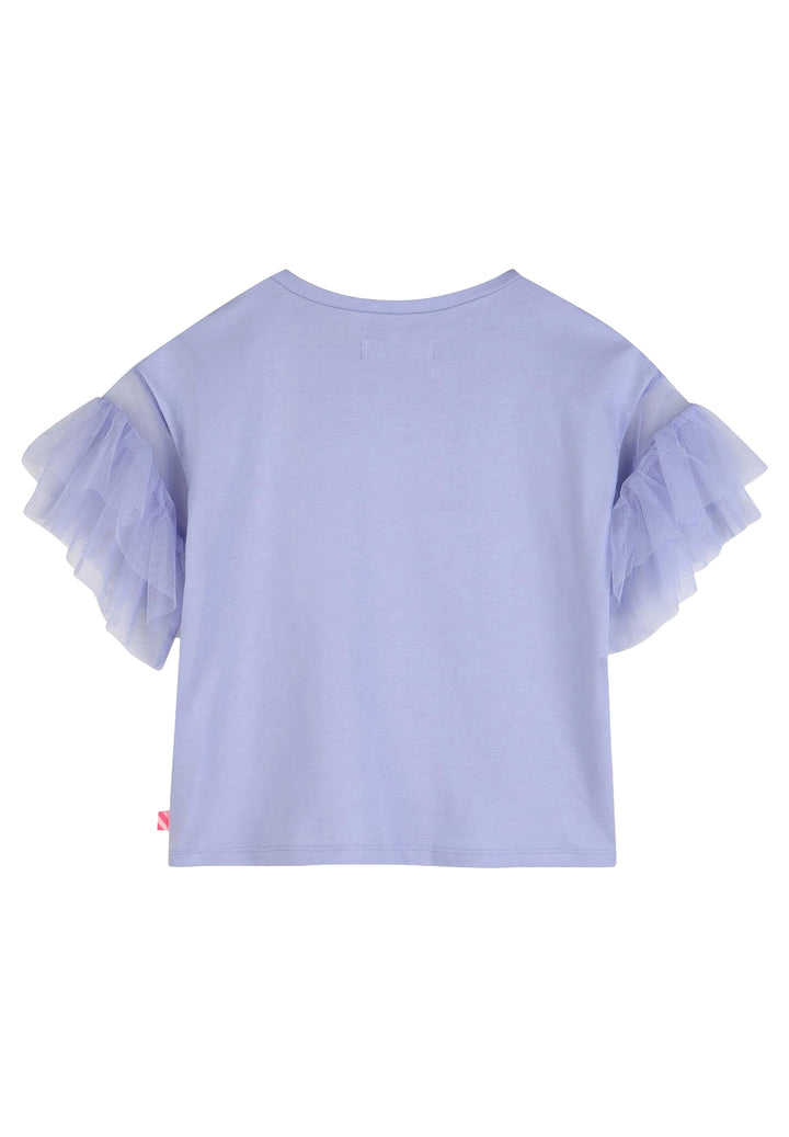 T-shirt lilla per bambina