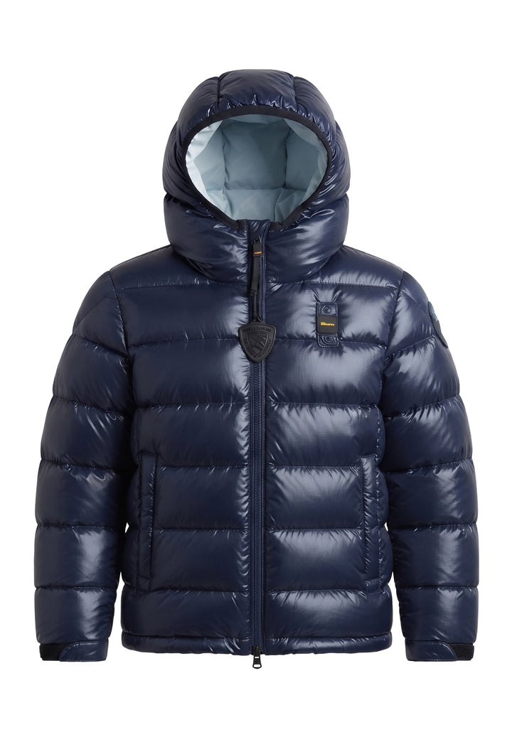 Giubbotto blu per bambino