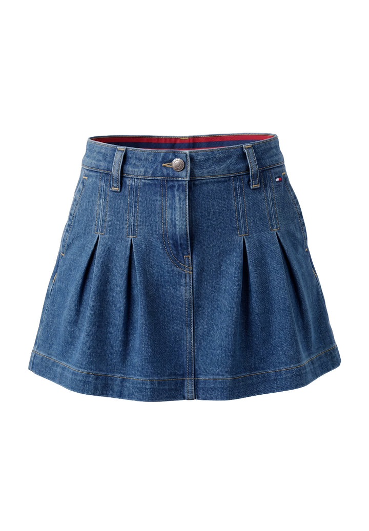 Gonna denim blu per bambina