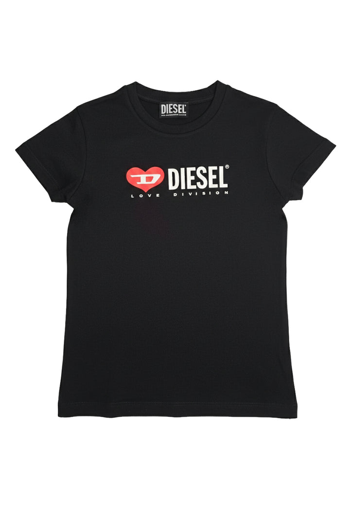 T-shirt noir pour fille