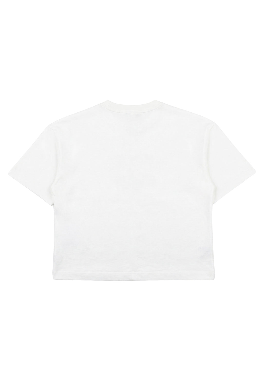 T-shirt bianca per bambina