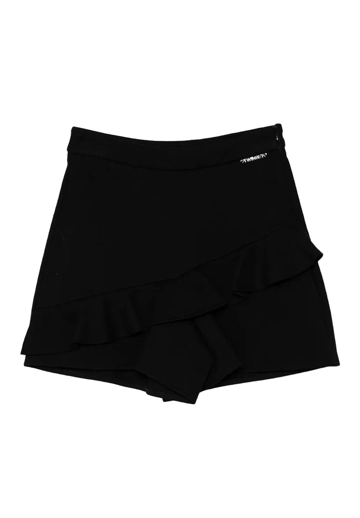 Short nero per bambina