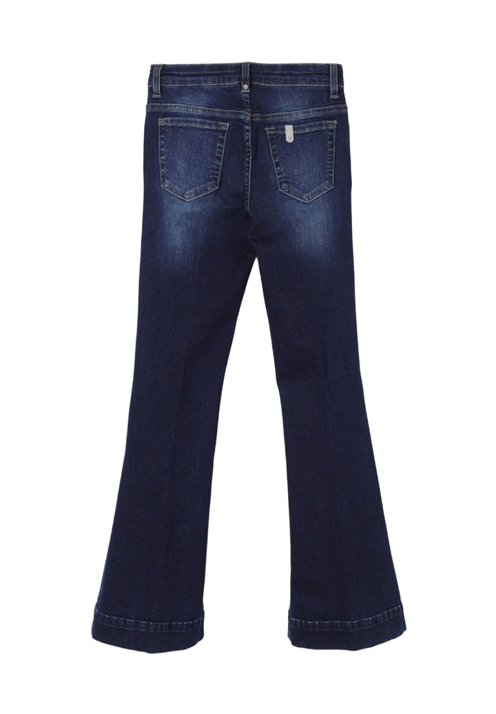 Jeans blu denim per bambina