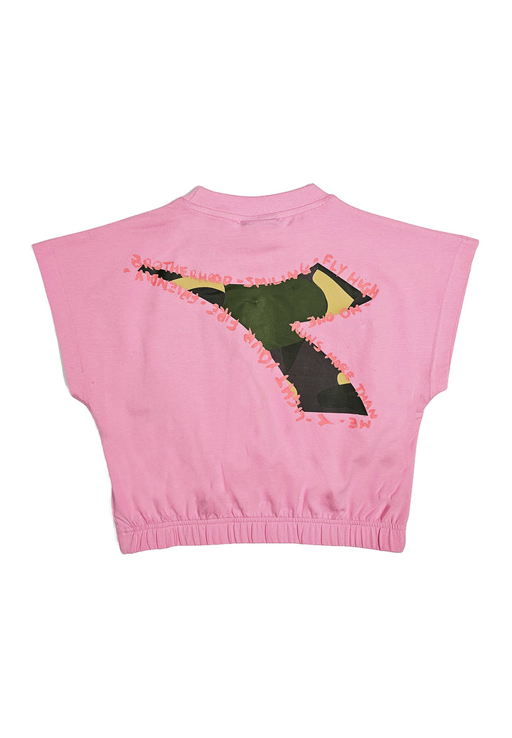 T-shirt rosa per bambina - Primamoda kids