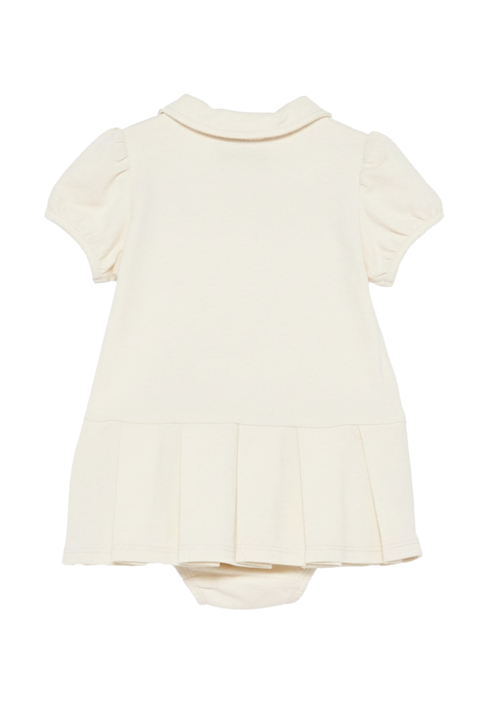 Cremefarbenes Kleid für Mädchen