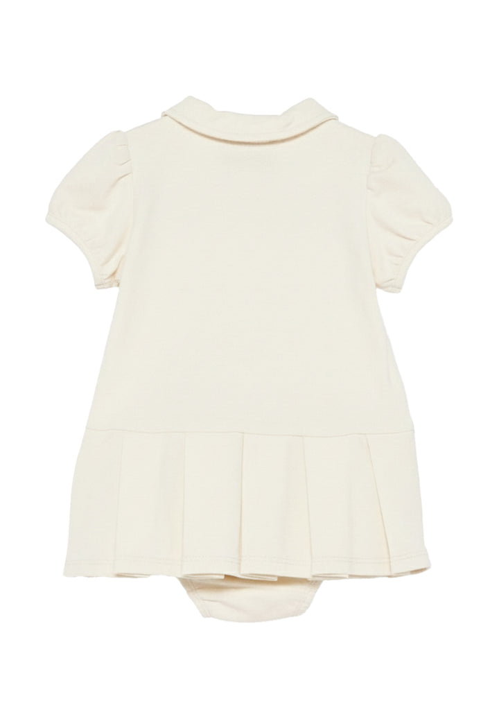 Cremefarbenes Kleid für Mädchen