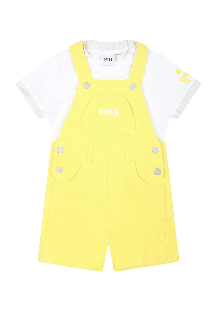 Completo giallo per neonato