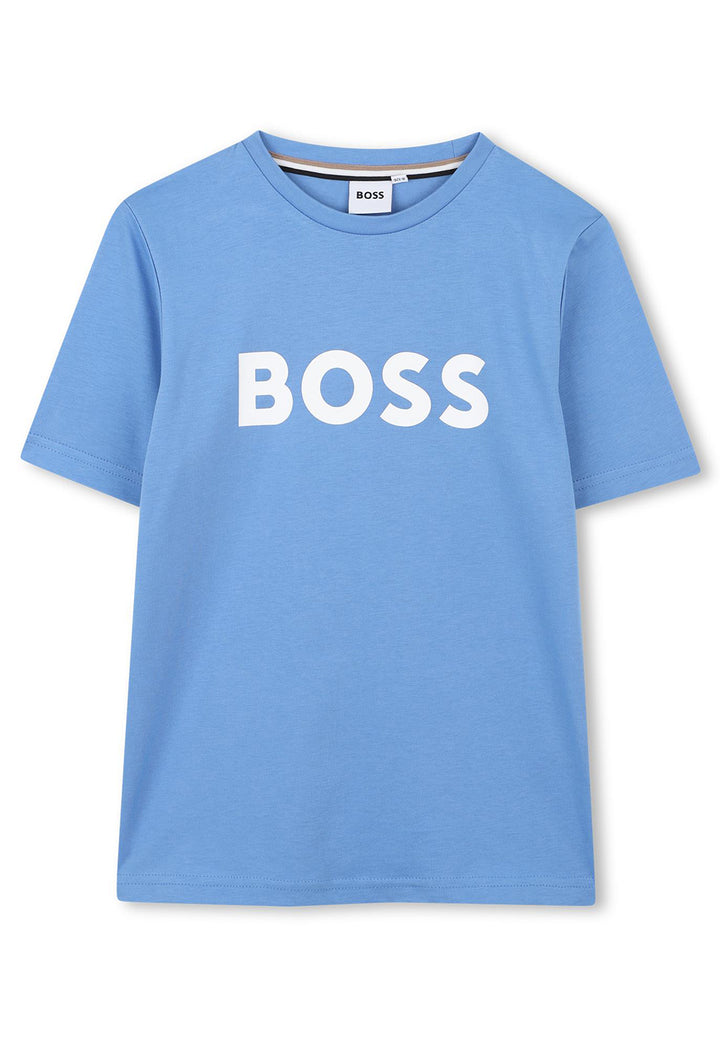 T-shirt blu per bambino