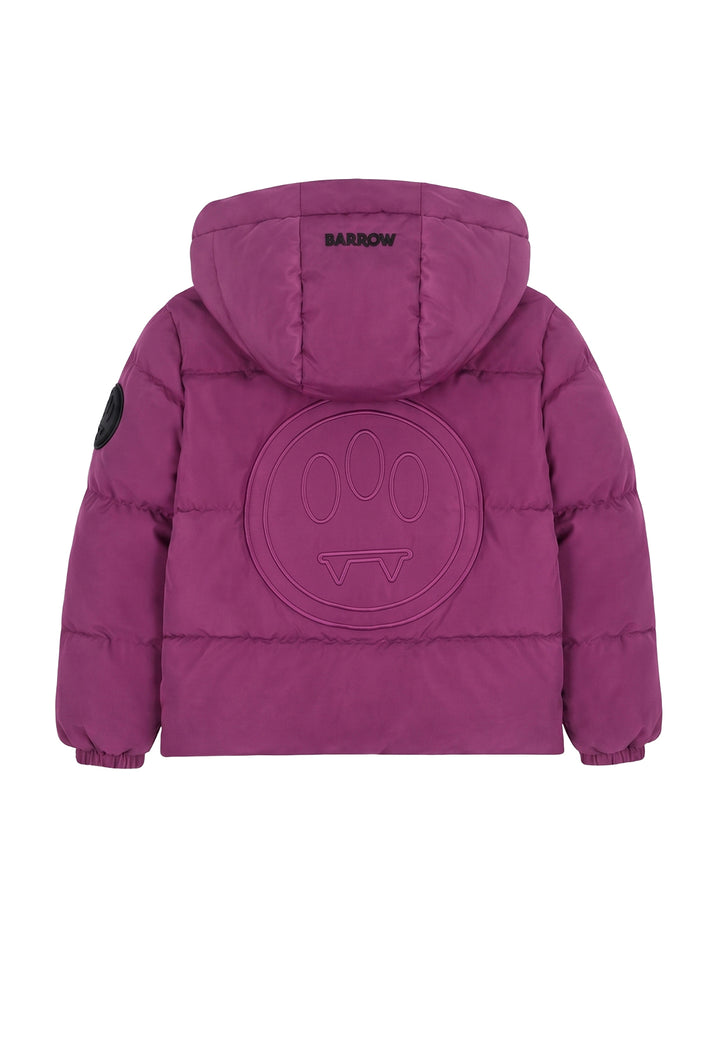 Giubbotto viola per bambina