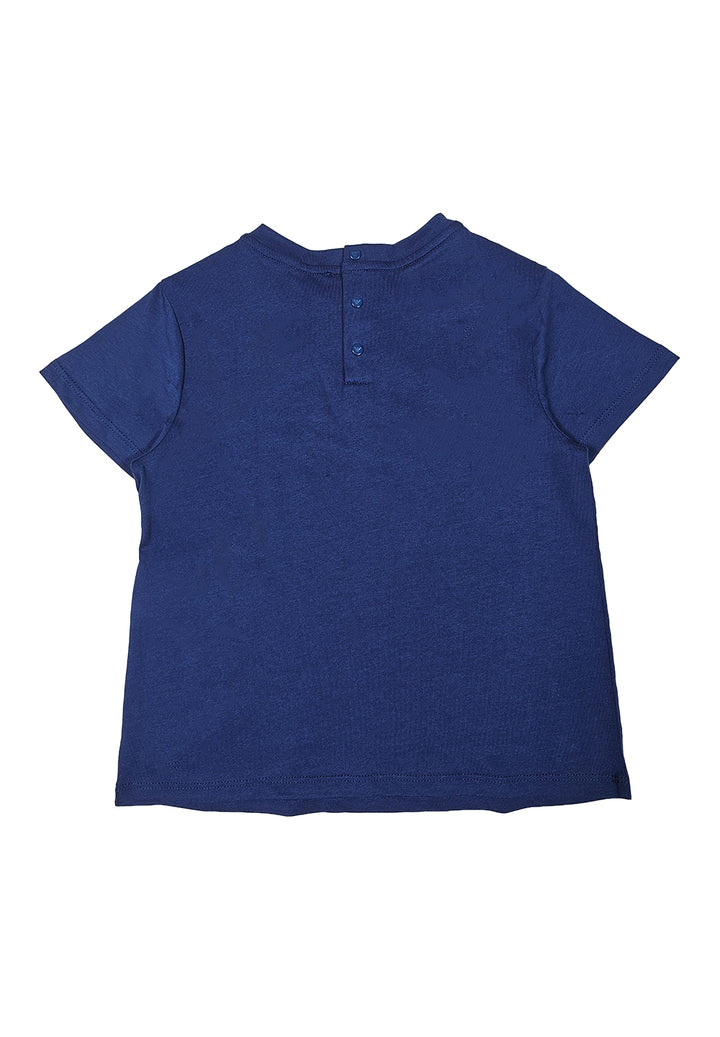 T-shirt blu per bambino