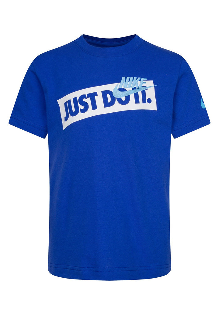 T-shirt blu per bambino