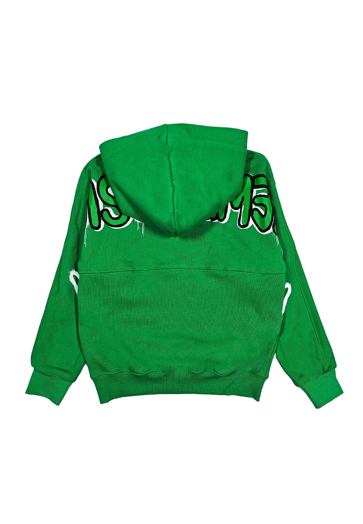 Green hoodie for boys