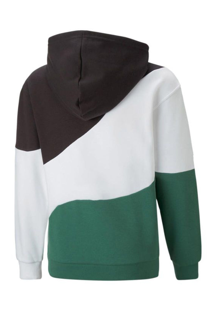 Multicolor hooded sweatshirt for boy