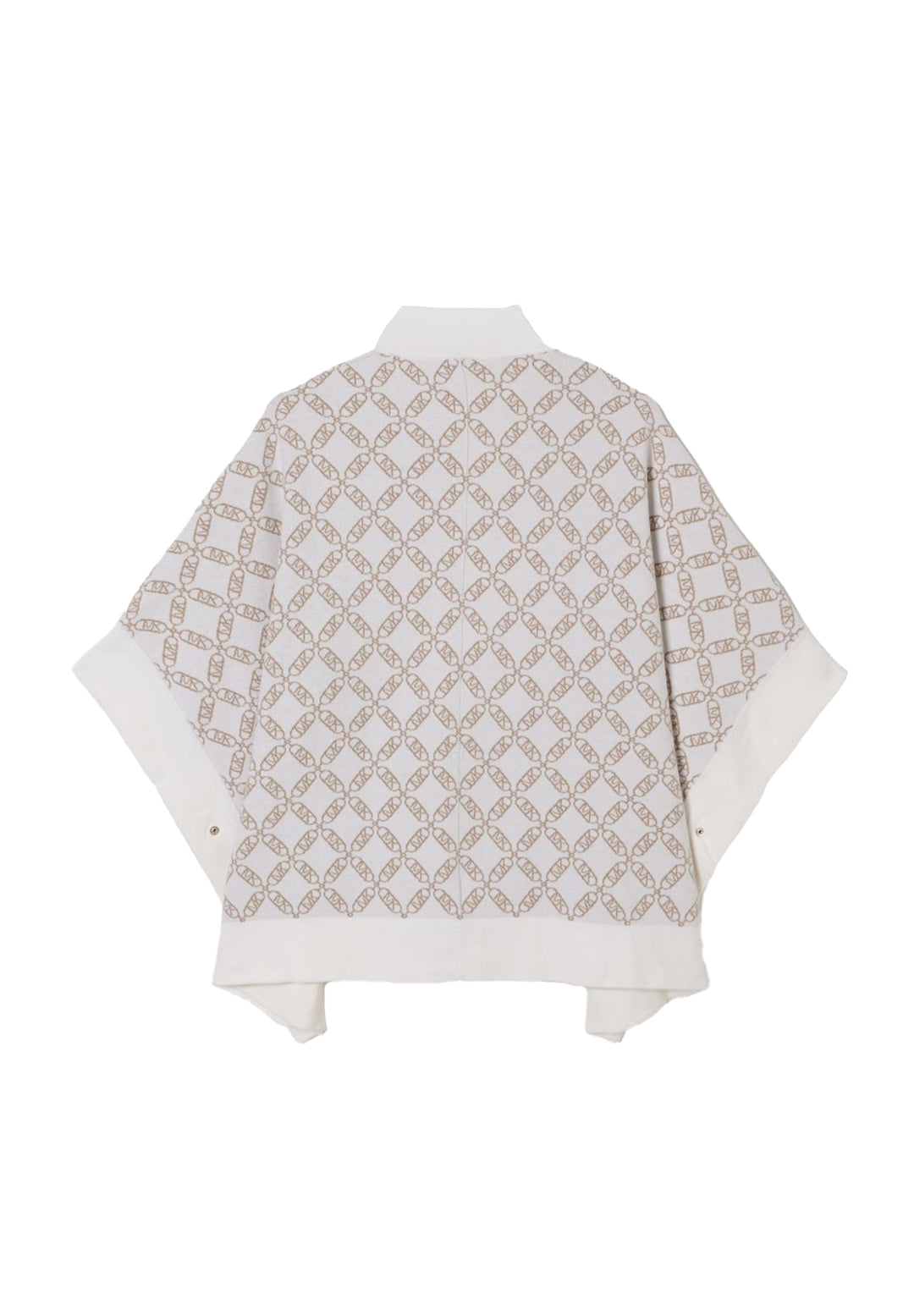 Mantella zip crema per bambina