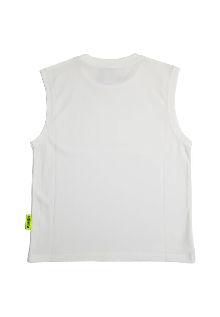 Weißes Tanktop für Kinder