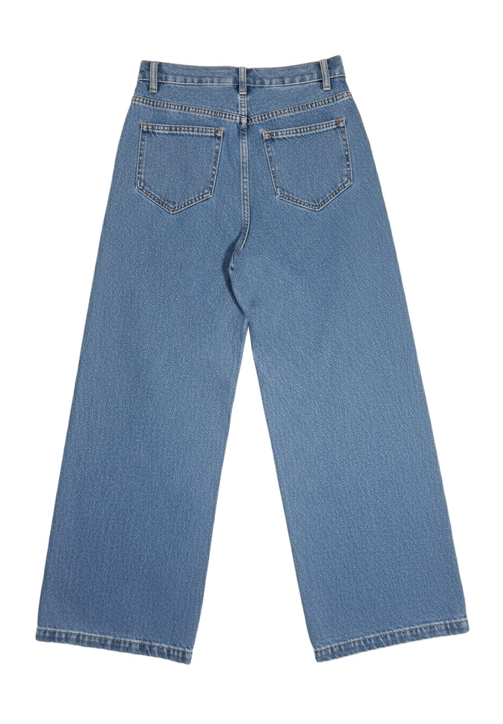 Jeans blu denim per bambina