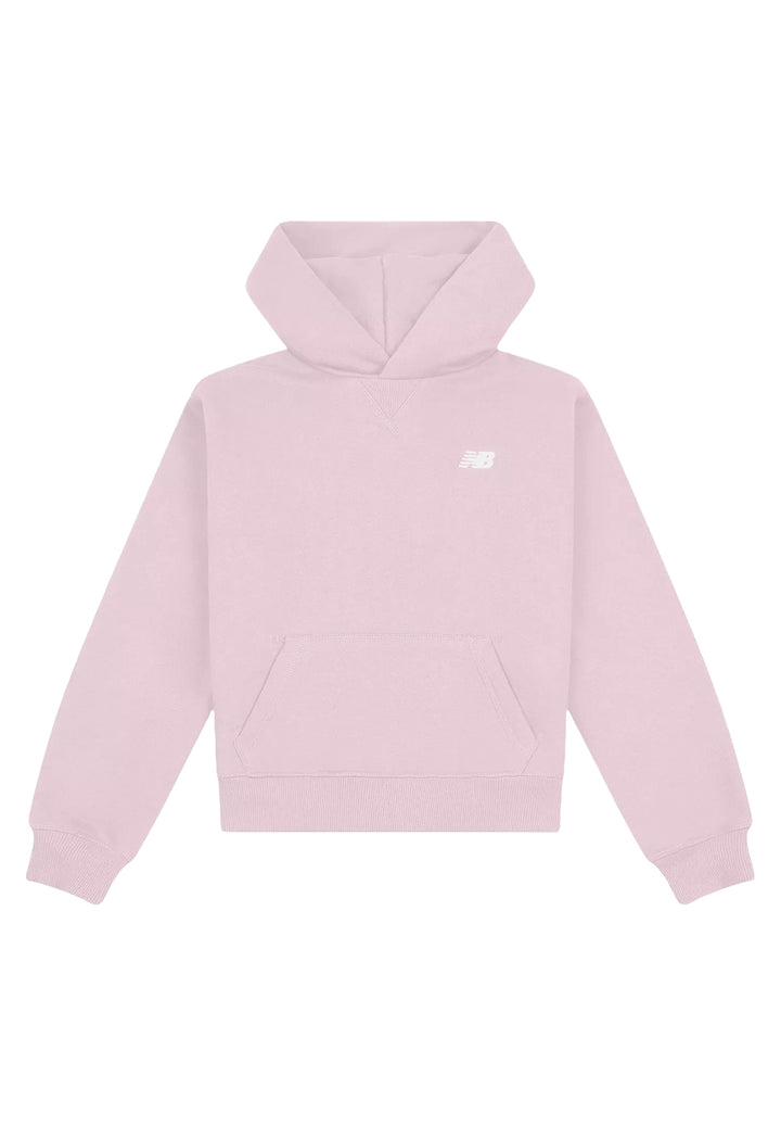 Felpa cappuccio rosa per bambina