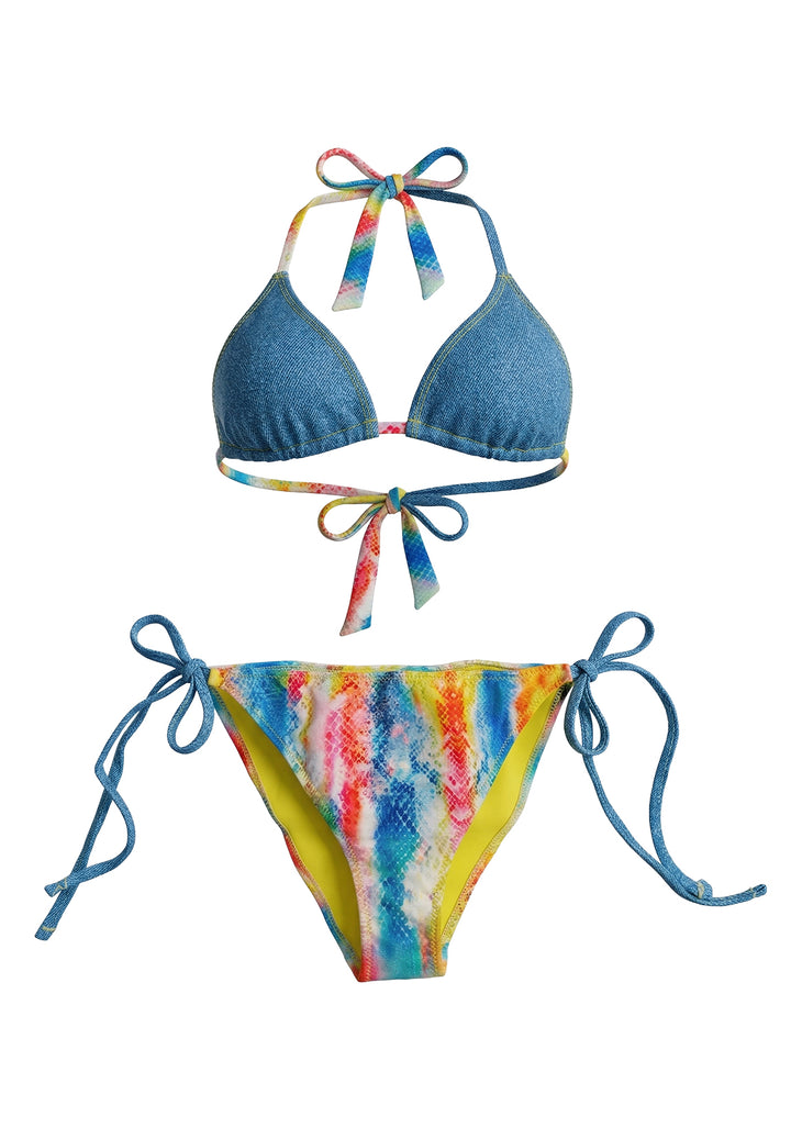 Costume multicolor per bambina