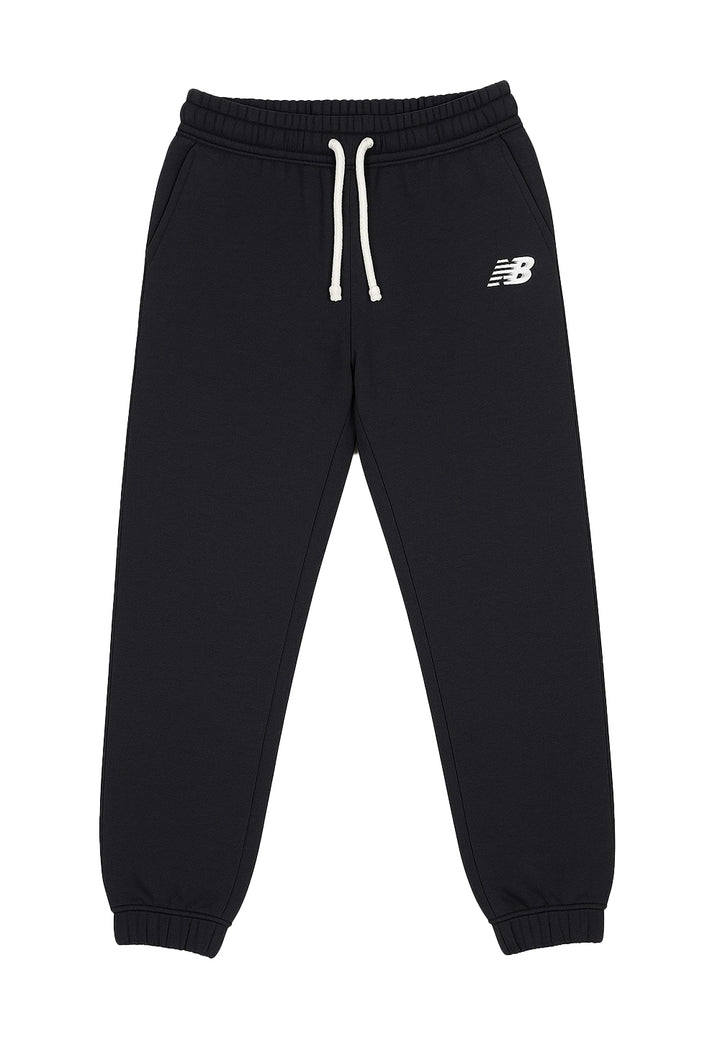 Pantalone felpa nero per bambina