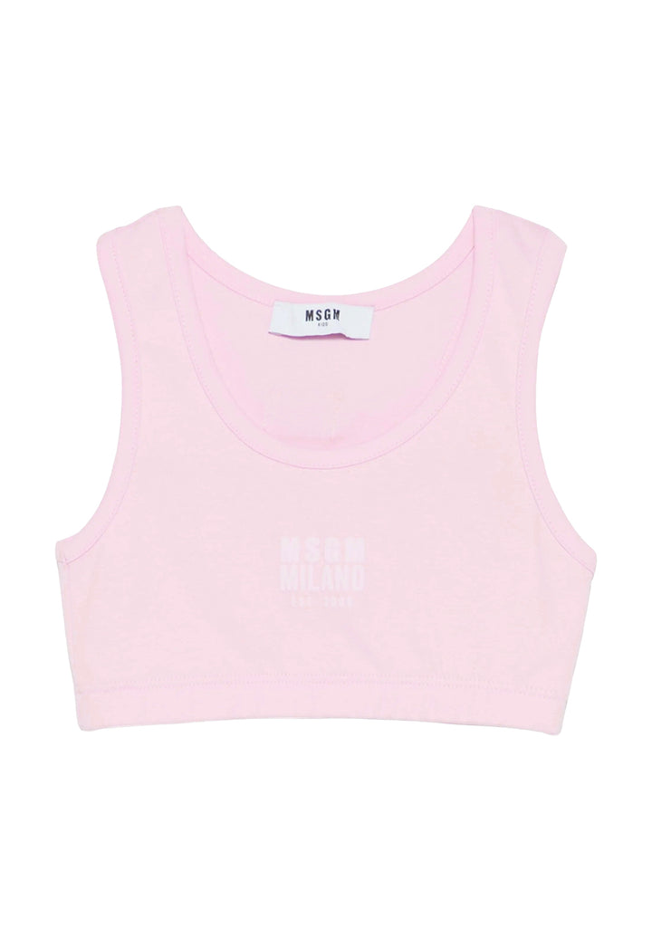 Top rosa per bambina