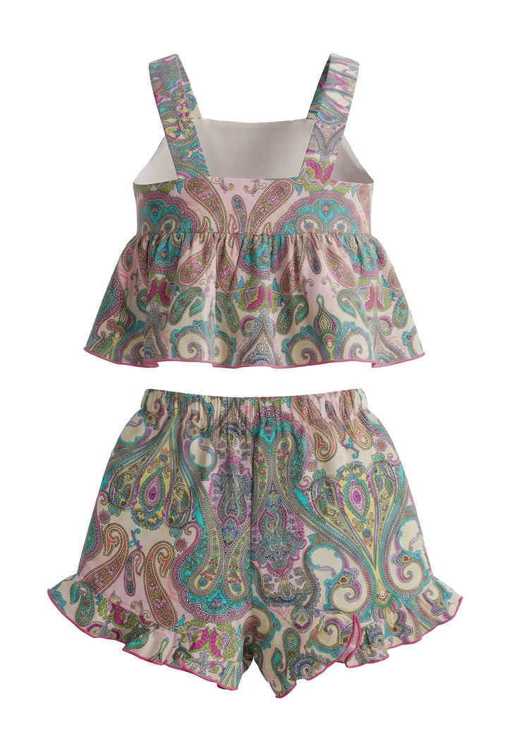 Completo multicolor per neonata