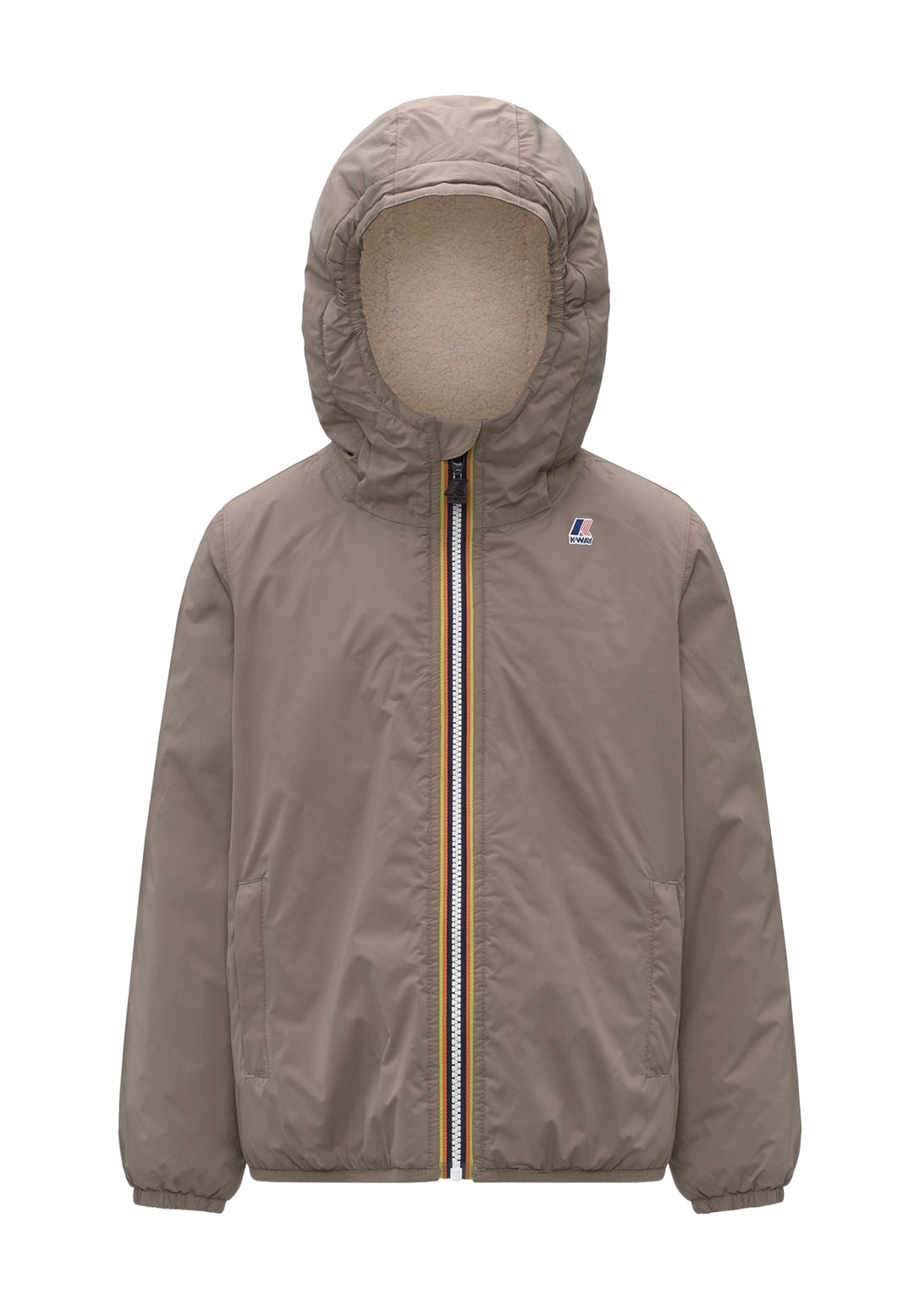 Giubbotto beige per bambino