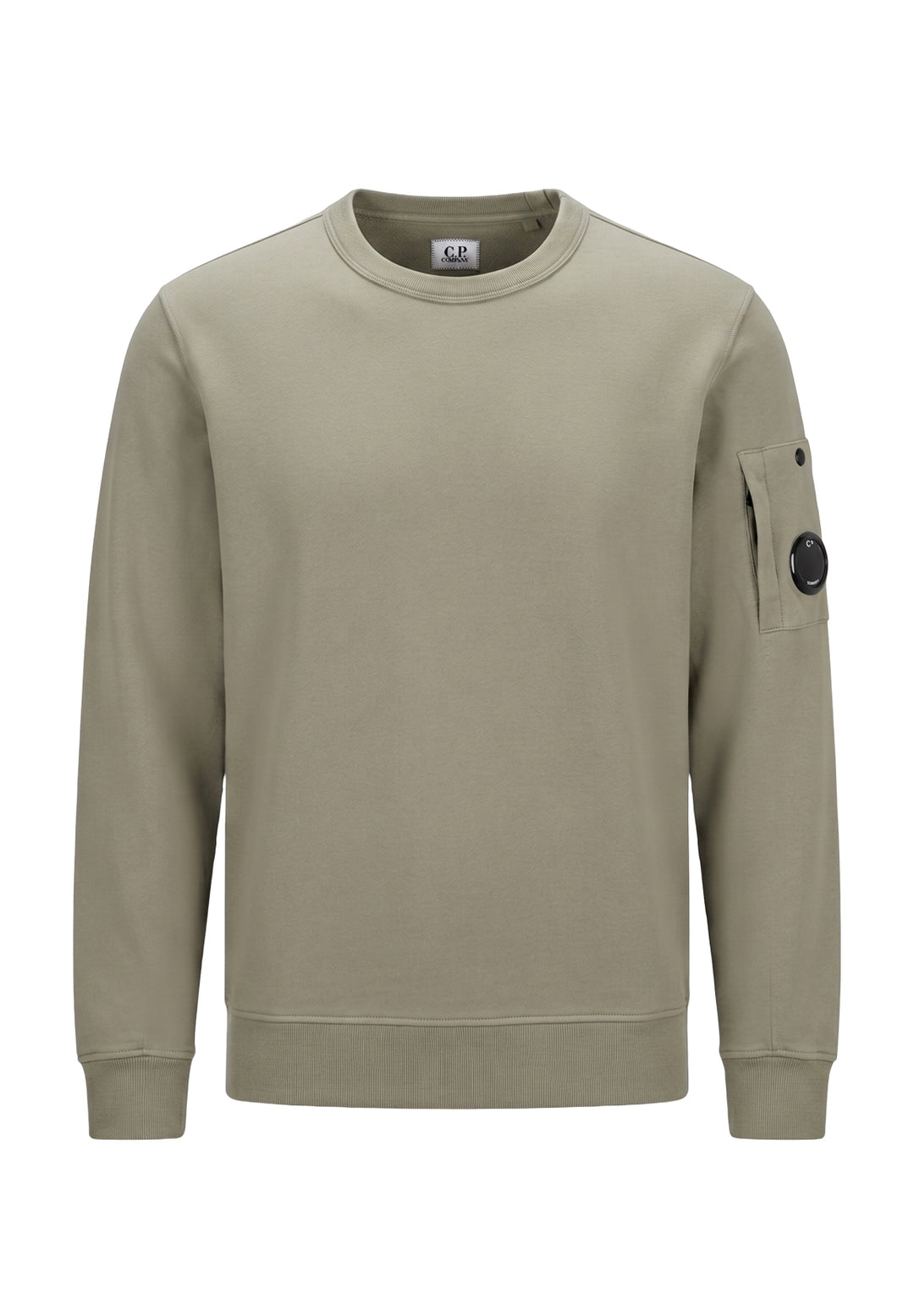 Felpa girocollo grigio per bambino